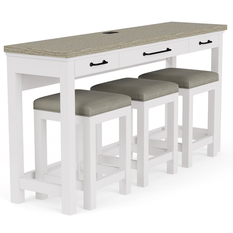 Console/3Stools