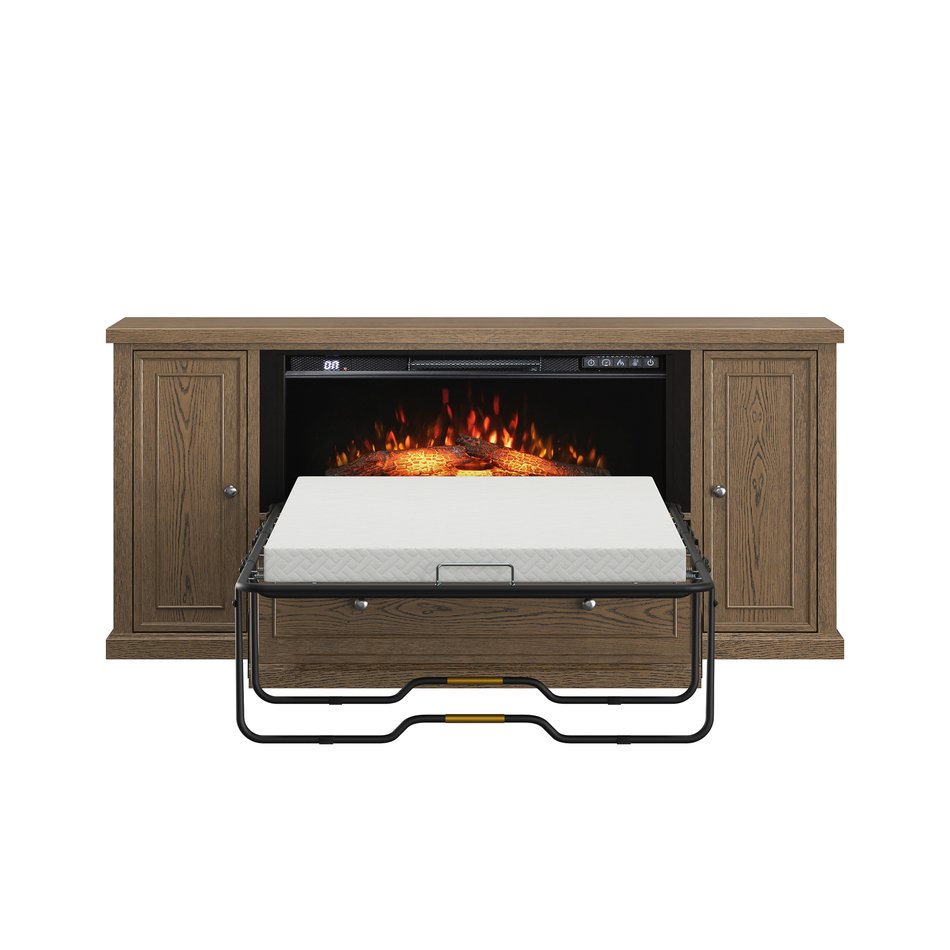 Fireplace Twin Sleeper