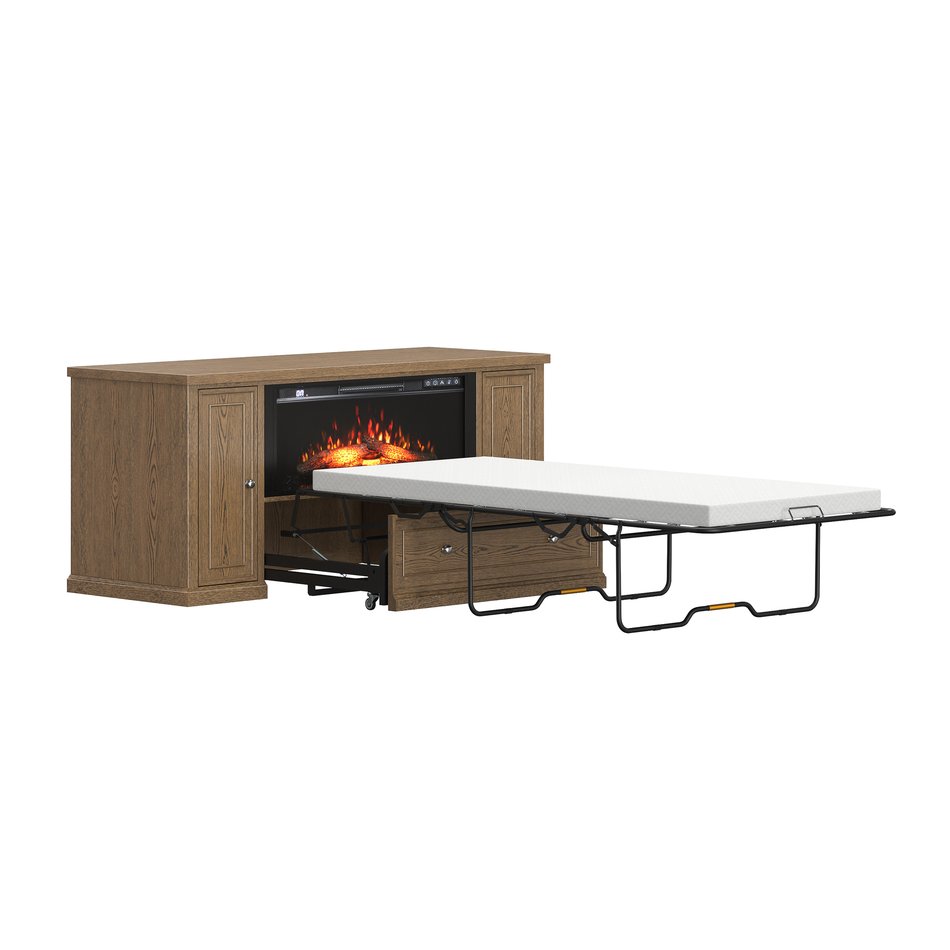 Fireplace Twin Sleeper