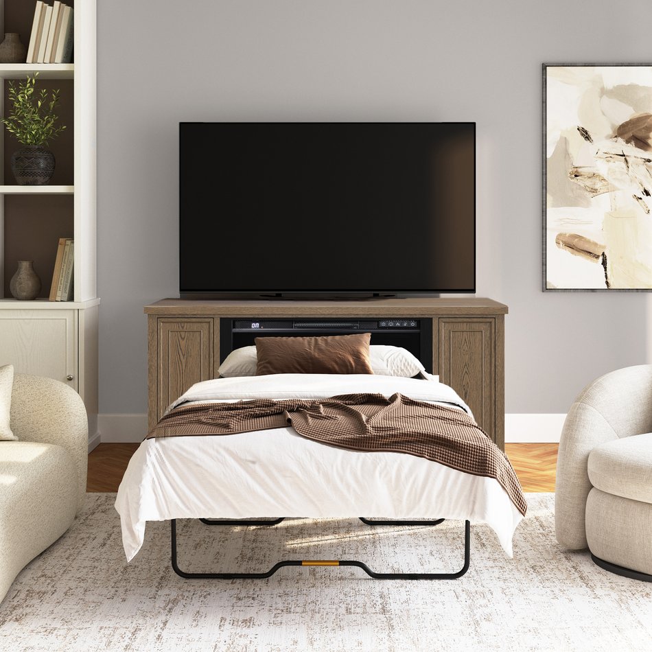 Fireplace Twin Sleeper