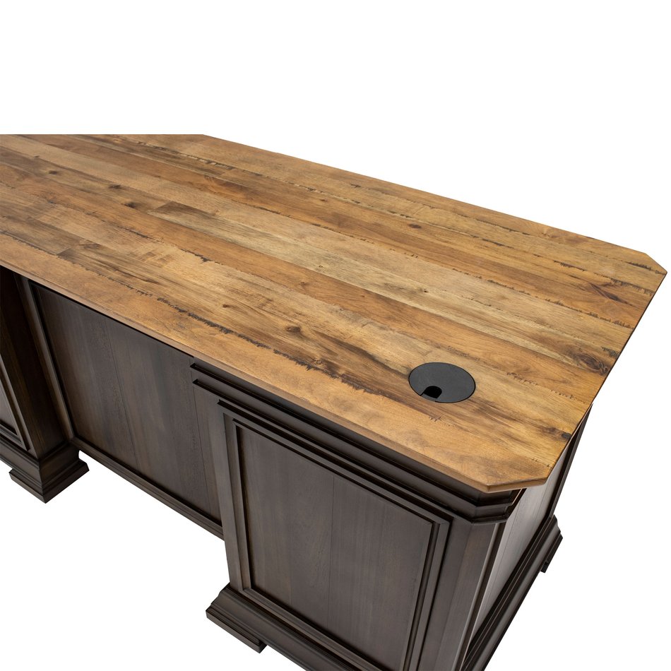 Pedestal Desk w/ Return