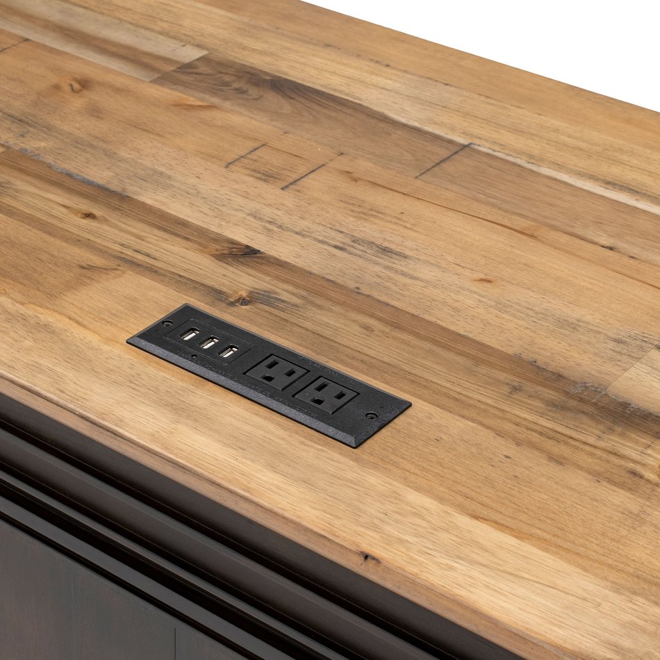 Pedestal Desk w/ Return