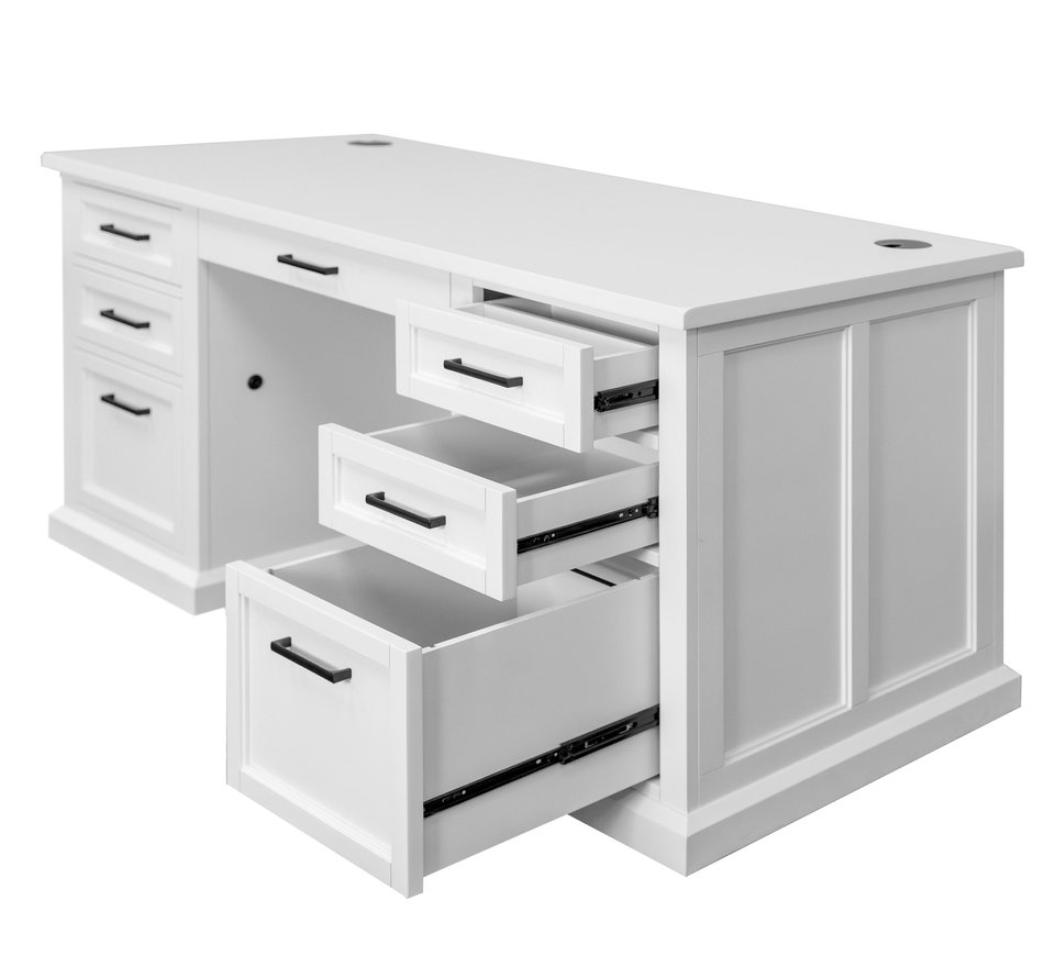 Double Pedestal Desk