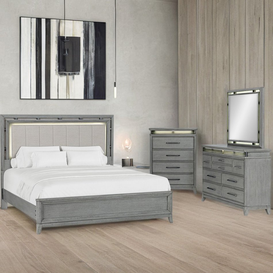 4 Piece King Bedroom