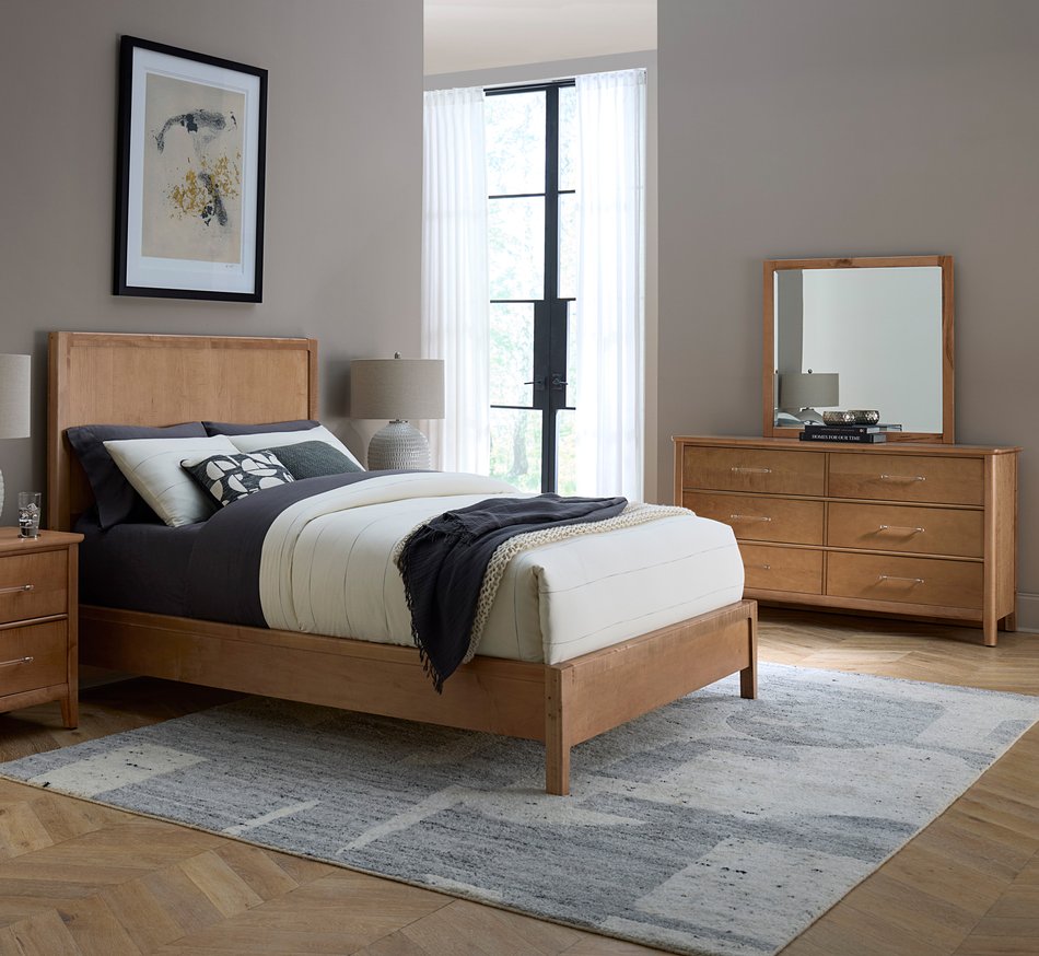 4 Piece King Panel Bedroom