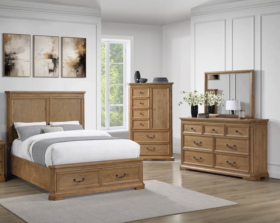 4 Piece King Bedroom
