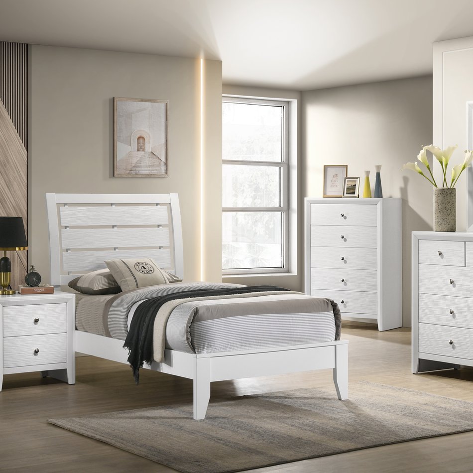 5 Piece Twin Bed Set