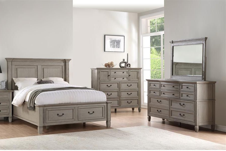 4 Piece King Storage Bedroom