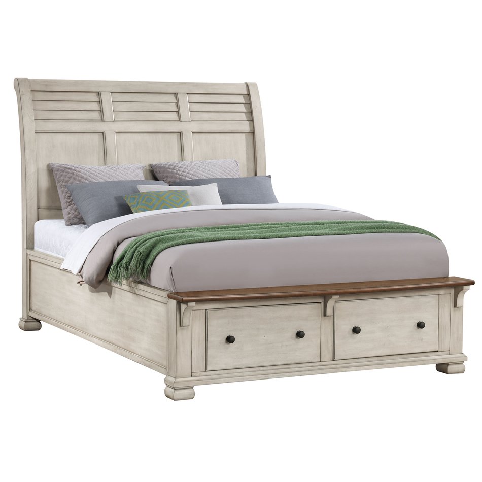 King Storage Bed