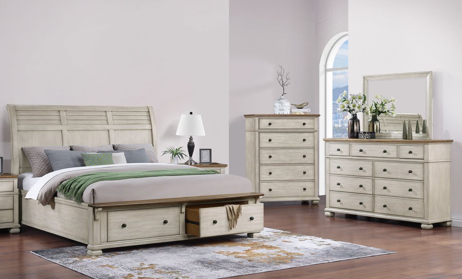 4 Piece King Bedroom