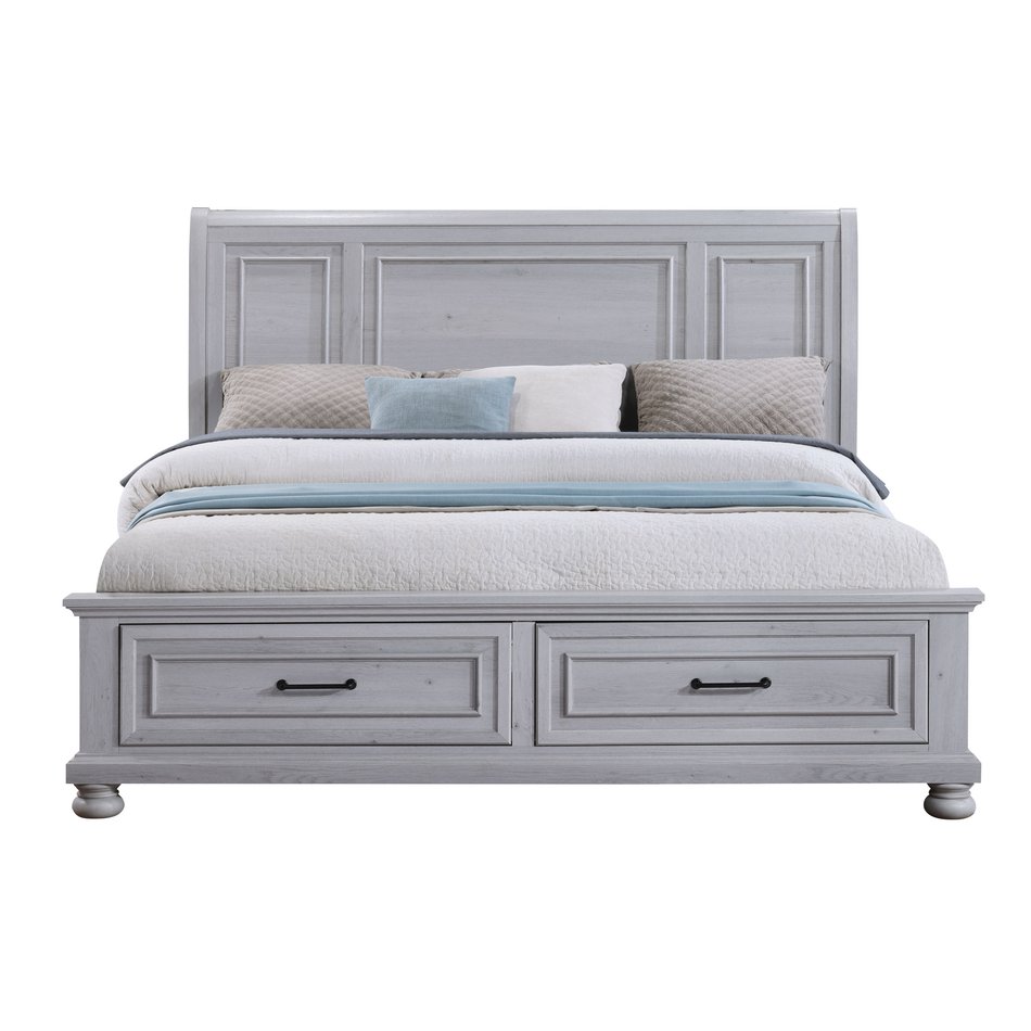 King Storage Bed