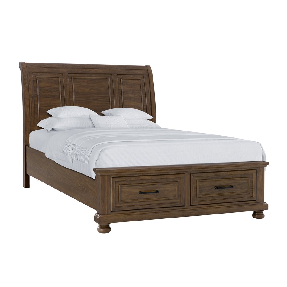 King Storage Bed