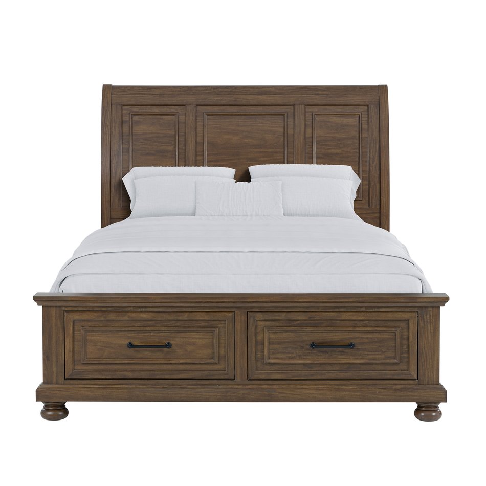 King Storage Bed
