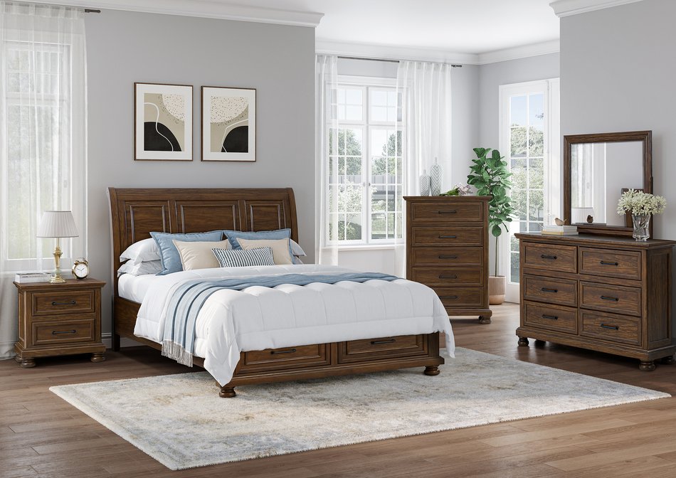 5 Piece King Bedroom