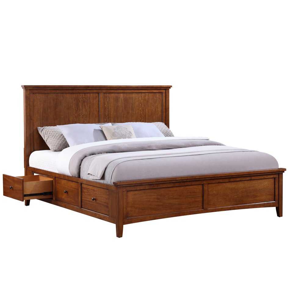 King Storage Bed