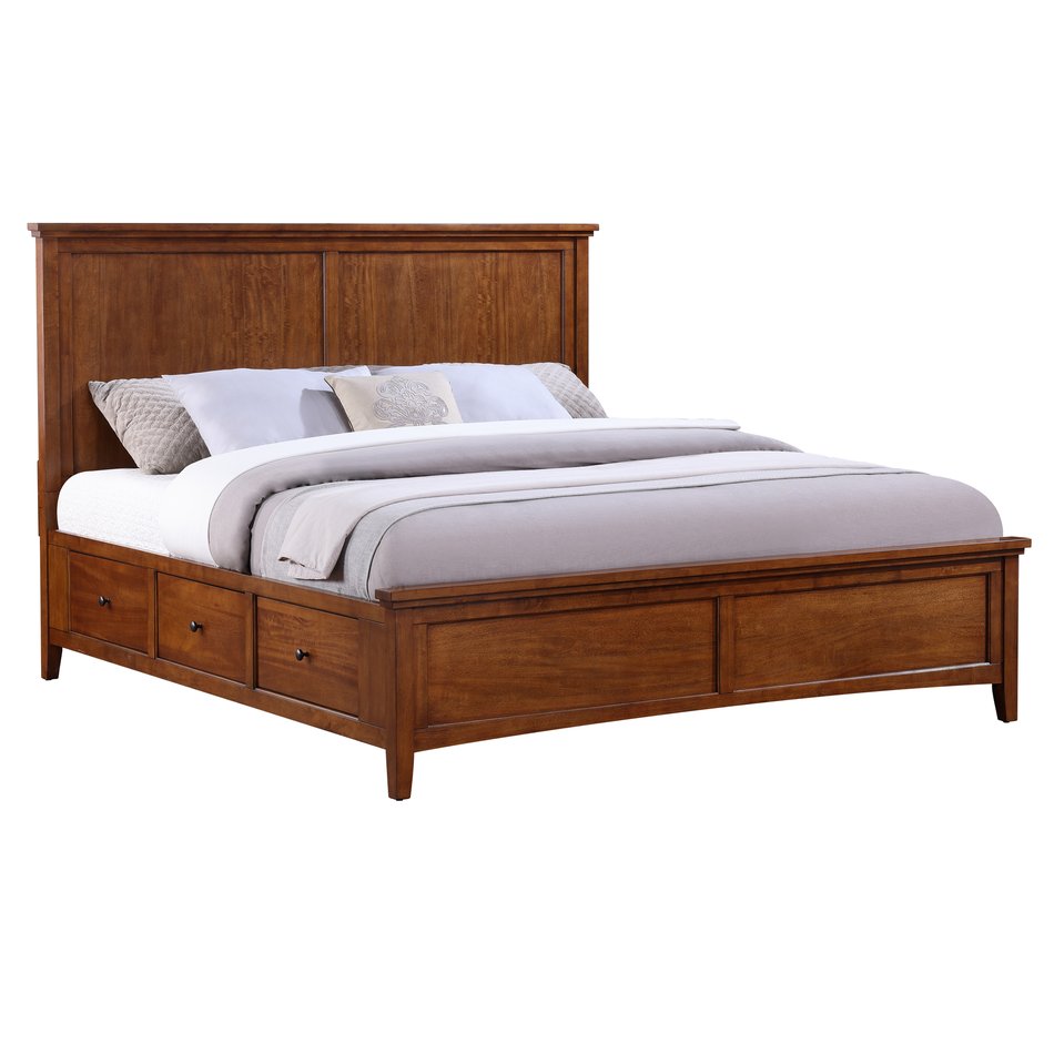 King Storage Bed