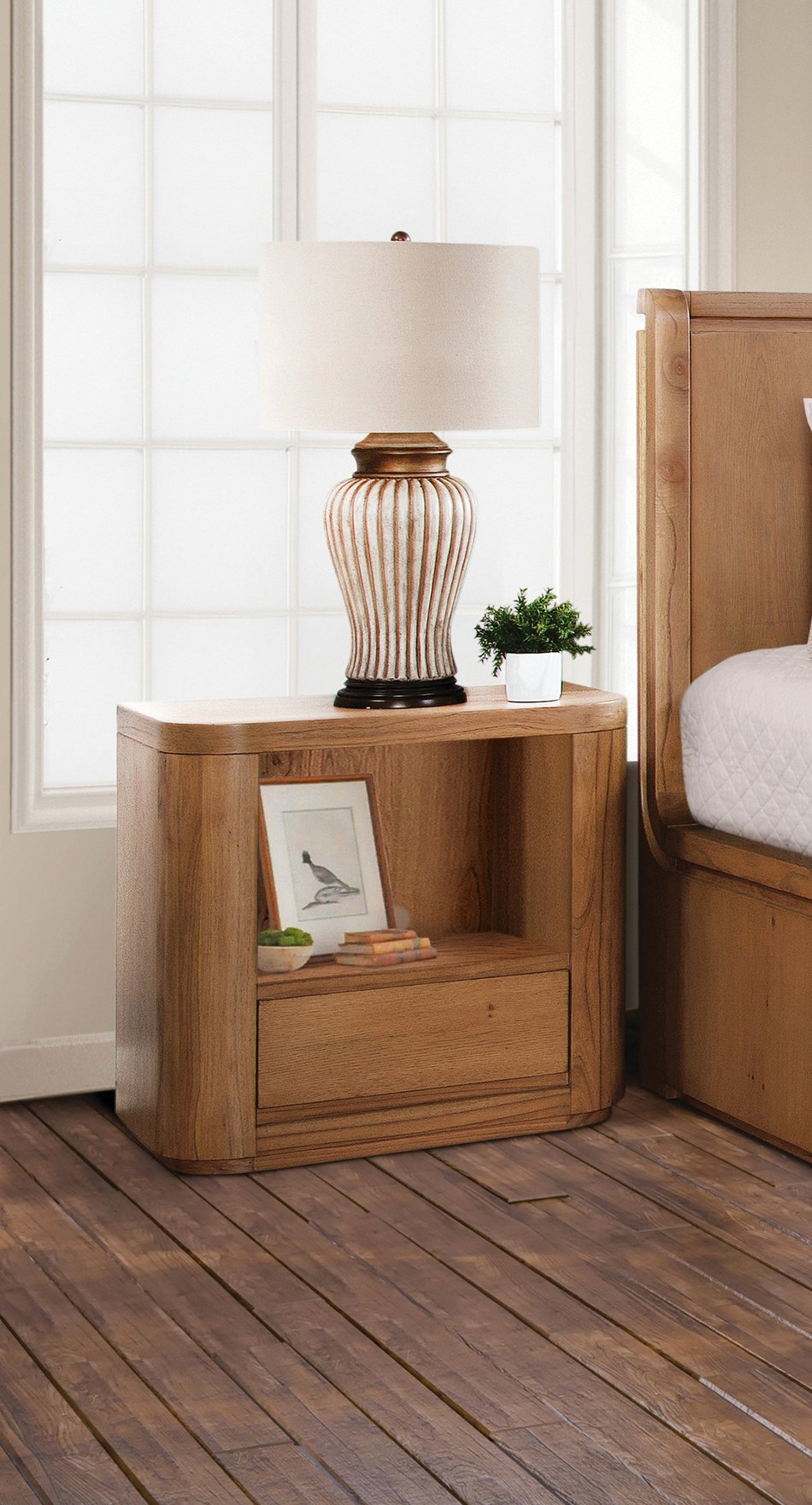 3 Drawer Nightstand