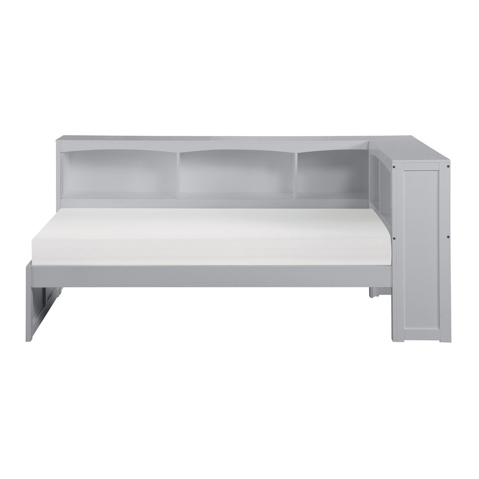 Twin Corner Bookcase Bed