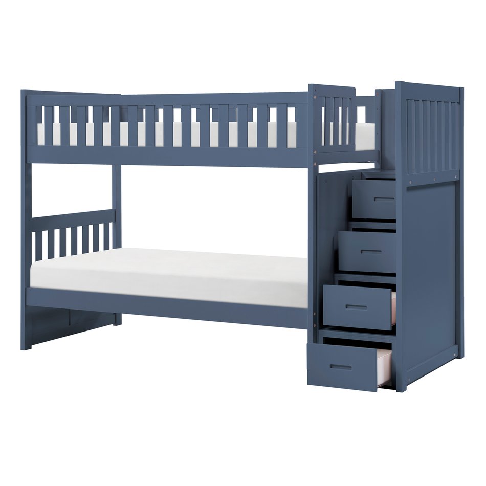 Twin Over Twin Step Bunk