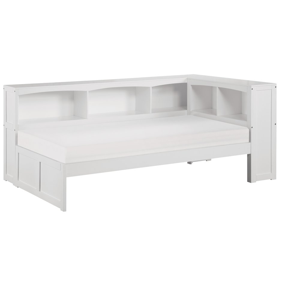 Twin Corner Bookcase Bed