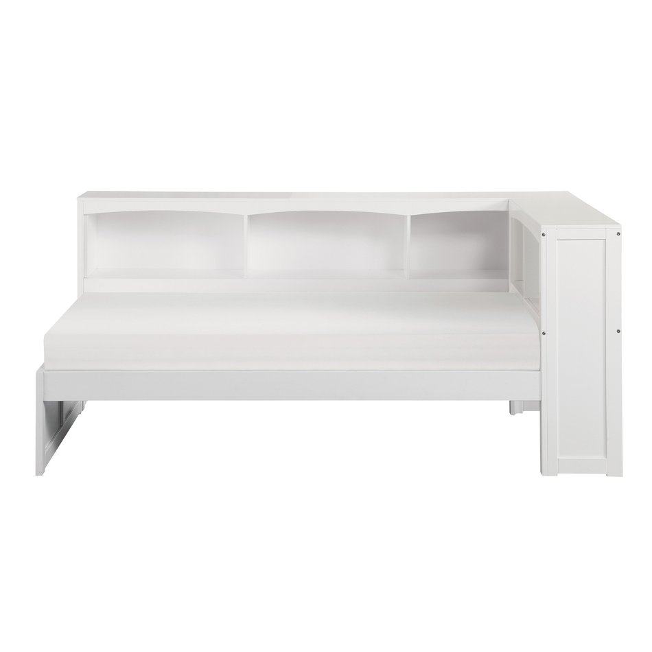 Twin Corner Bookcase Bed