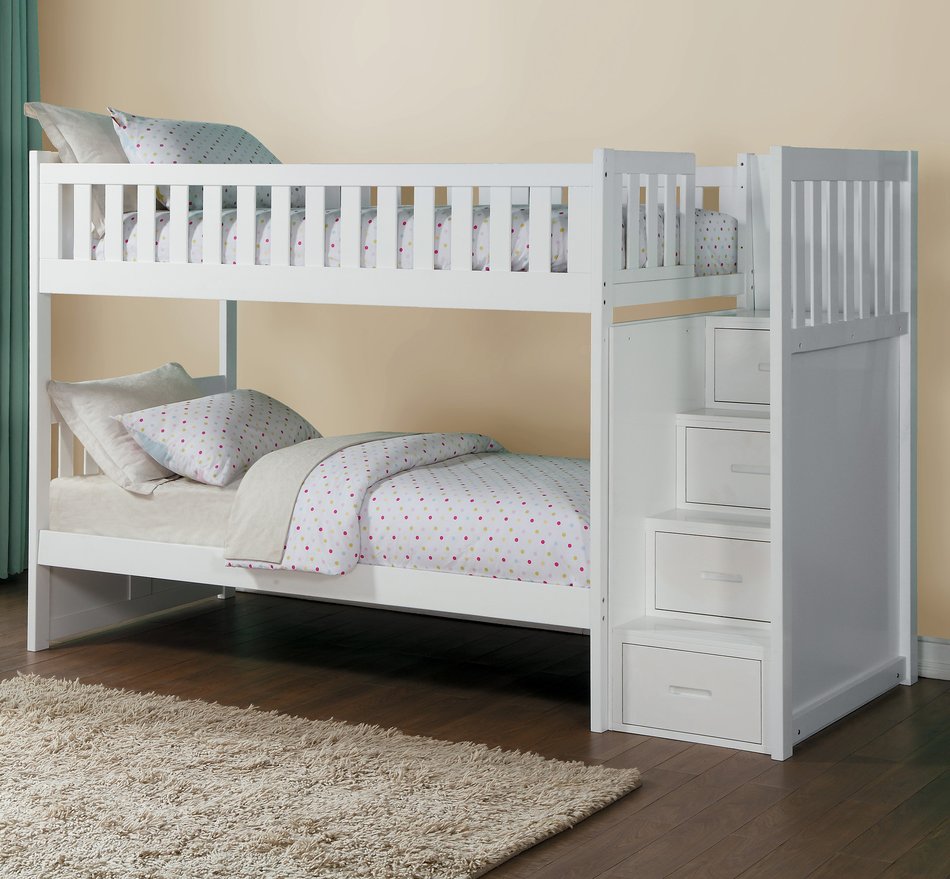 Twin Over Twin Step Bunk