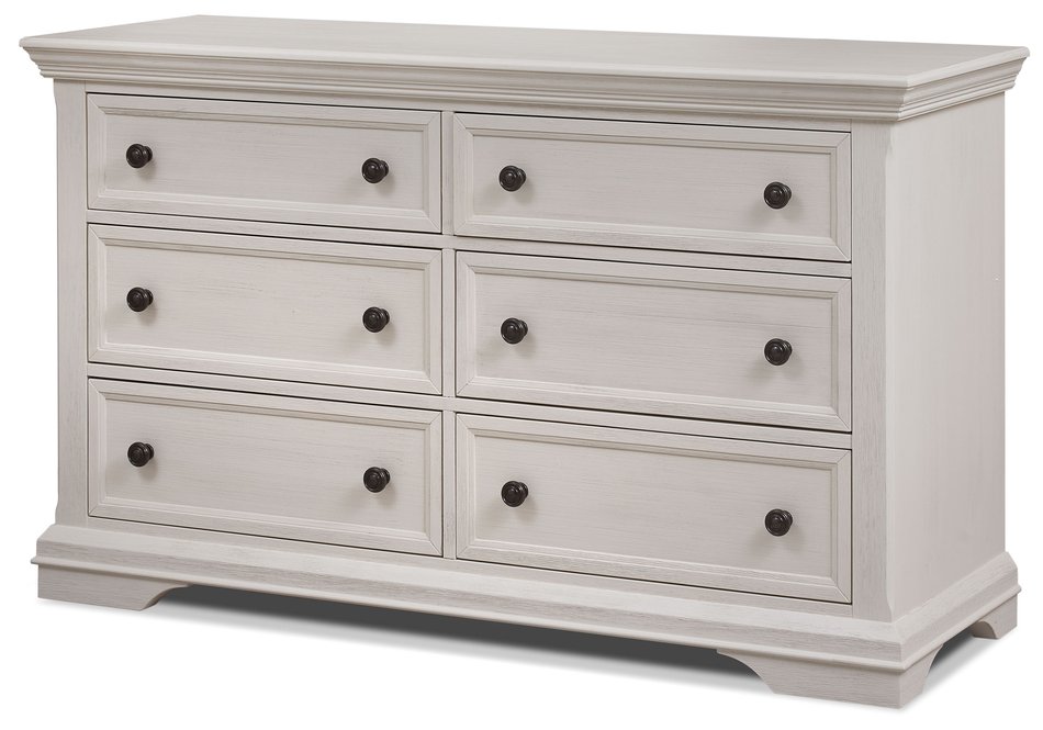 Crib, Double Dresser & Topper