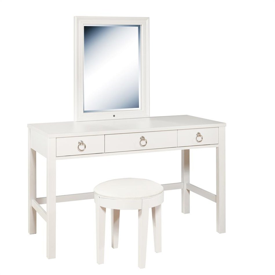 Vanity, Mirror, Stool