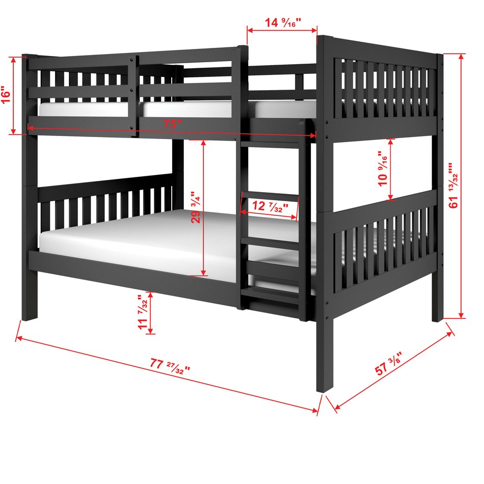 Full Over Full Bunk Bed