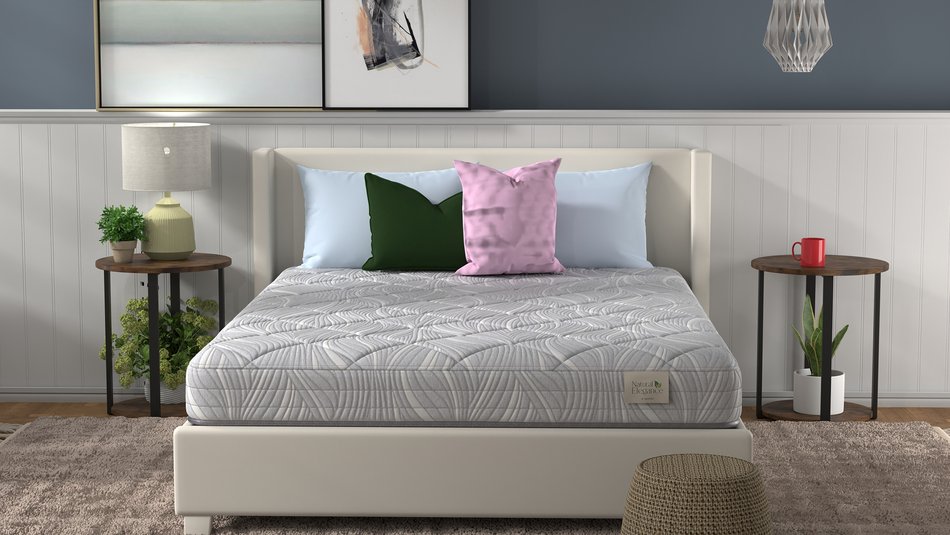 Natural Elegance by Niropedic Vennstone II Plush Split King Mattress