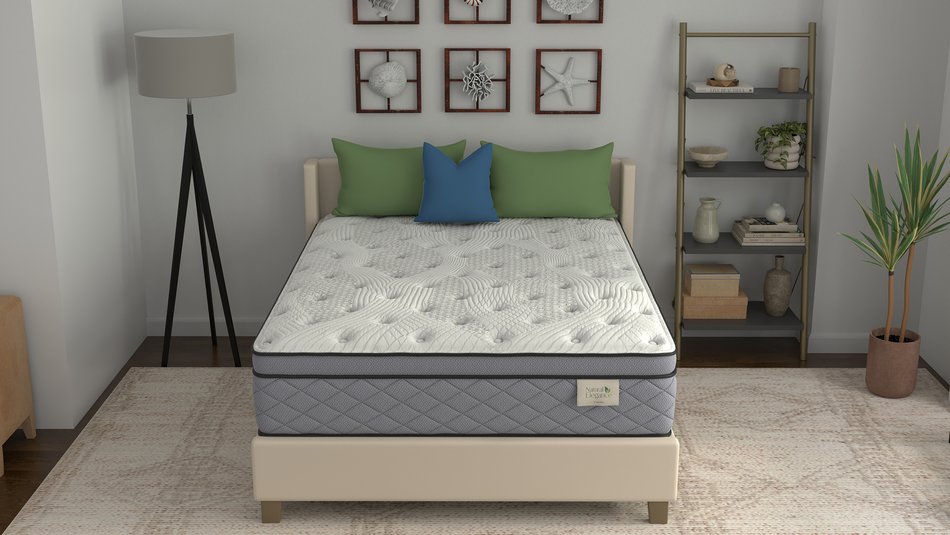 Natural Elegance by Niropedic Caldwell Luxury Firm Euro Top Split King Mattress