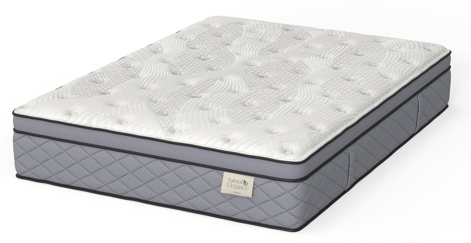 Natural Elegance by Niropedic Caldwell Luxury Firm Euro Top Twin Mattress