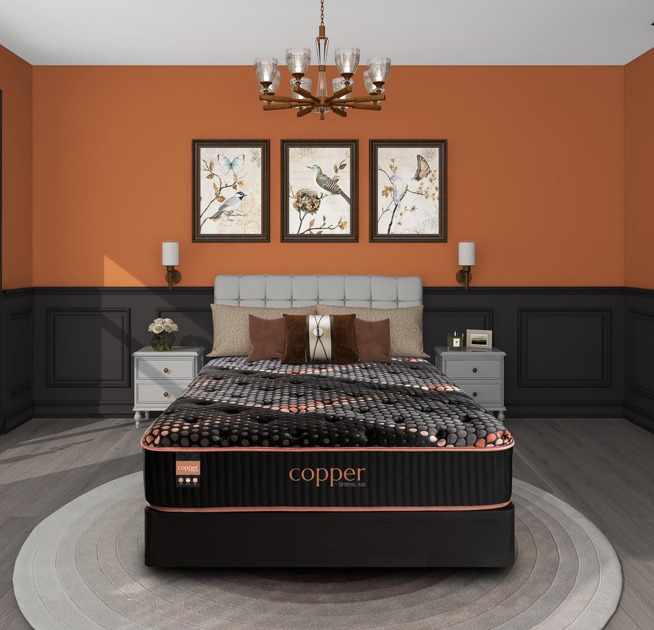 Copper by Spring Air Elemental Firm Queen Mattress
