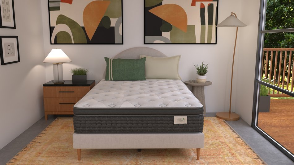 Natural Elegance by Niropedic Bretton Plush Euro Top Twin Xl Mattress