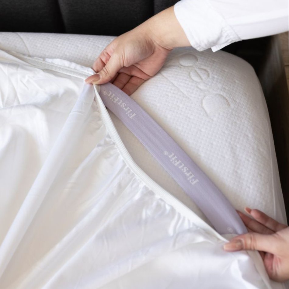 Twin White Sheet Set