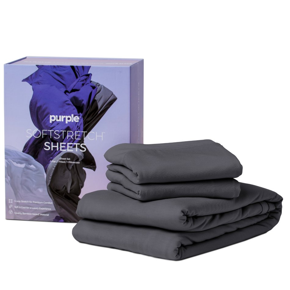 Split K. Stormy Gray Sheet Set