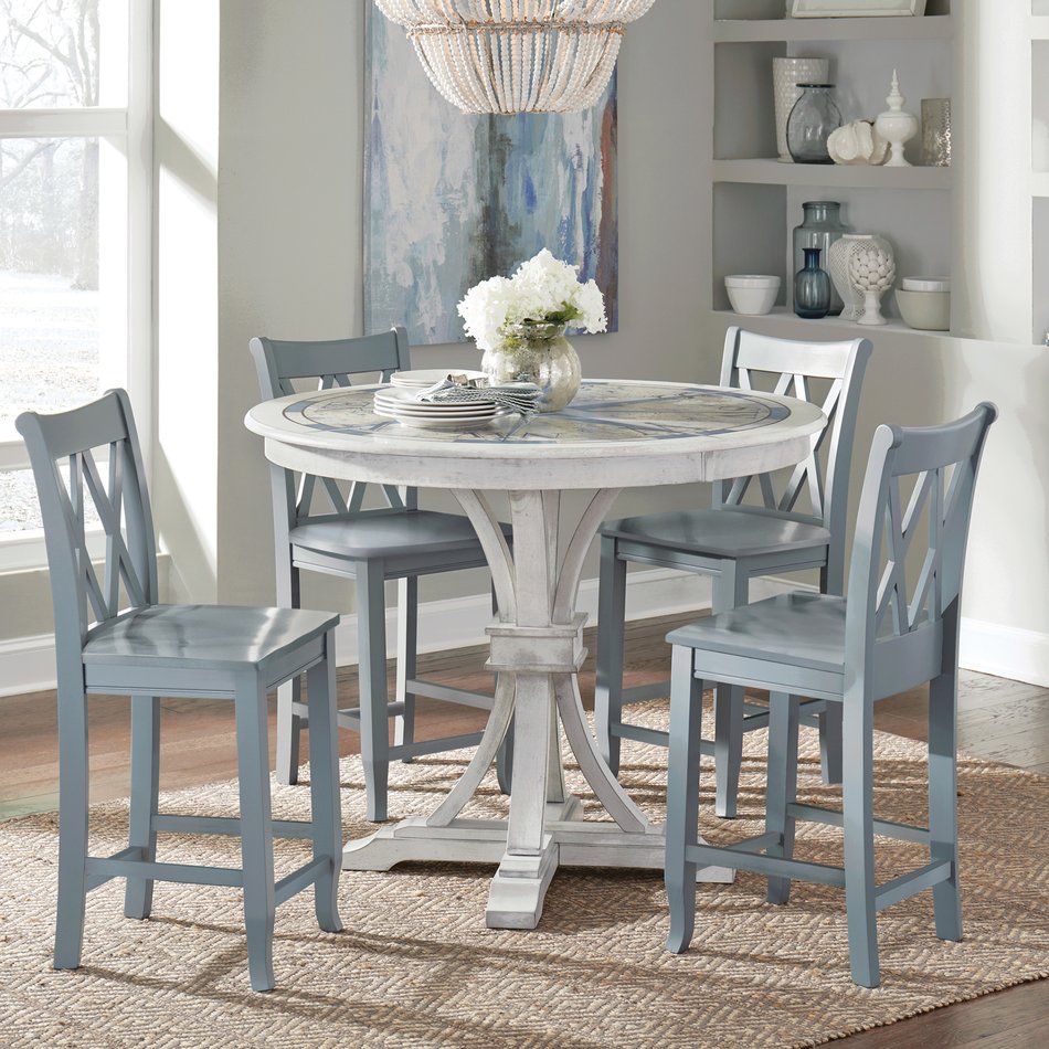 5 Piece Counter Table Set