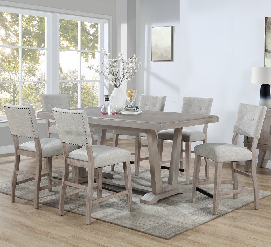 7 Piece Counter Dining Set
