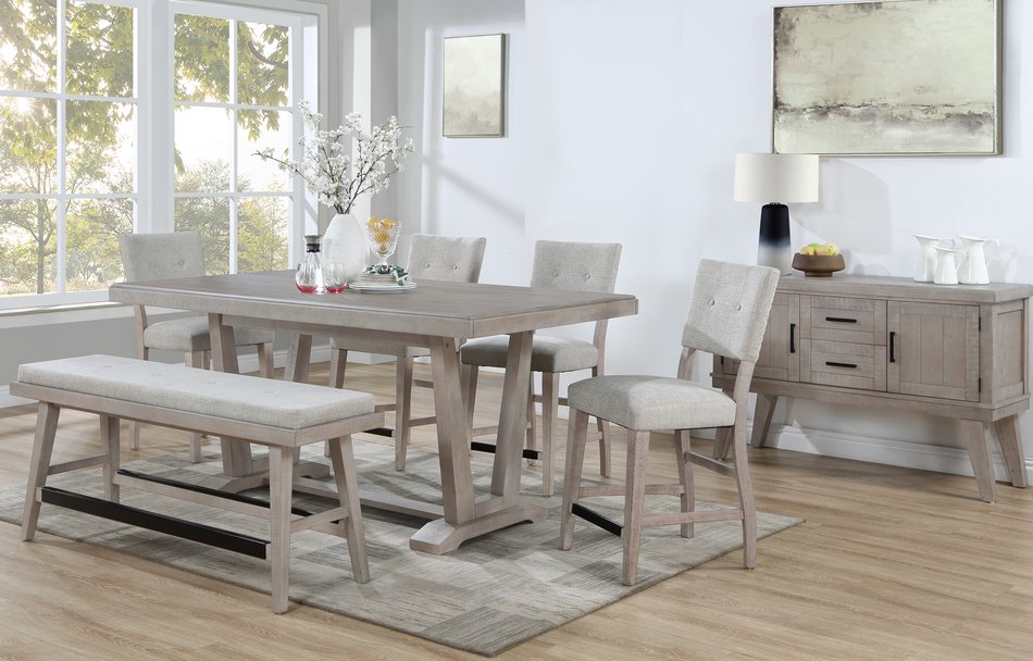 6 Piece Counter Dining Set