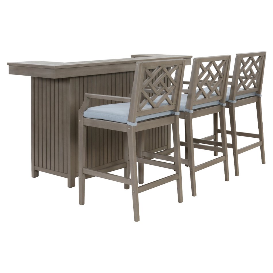 5 Piece Outdoor Bar