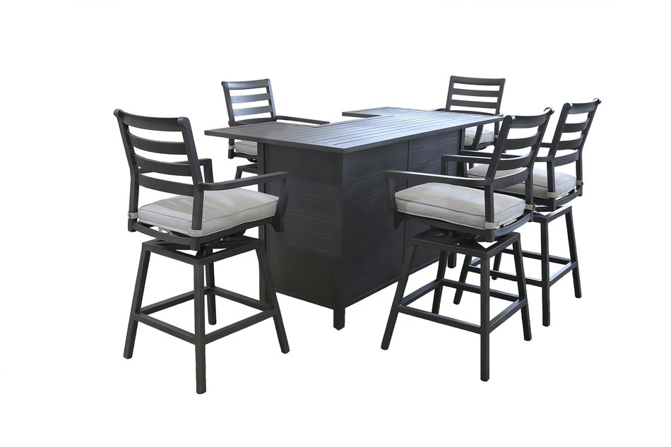 5 Piece Outdoor Bar