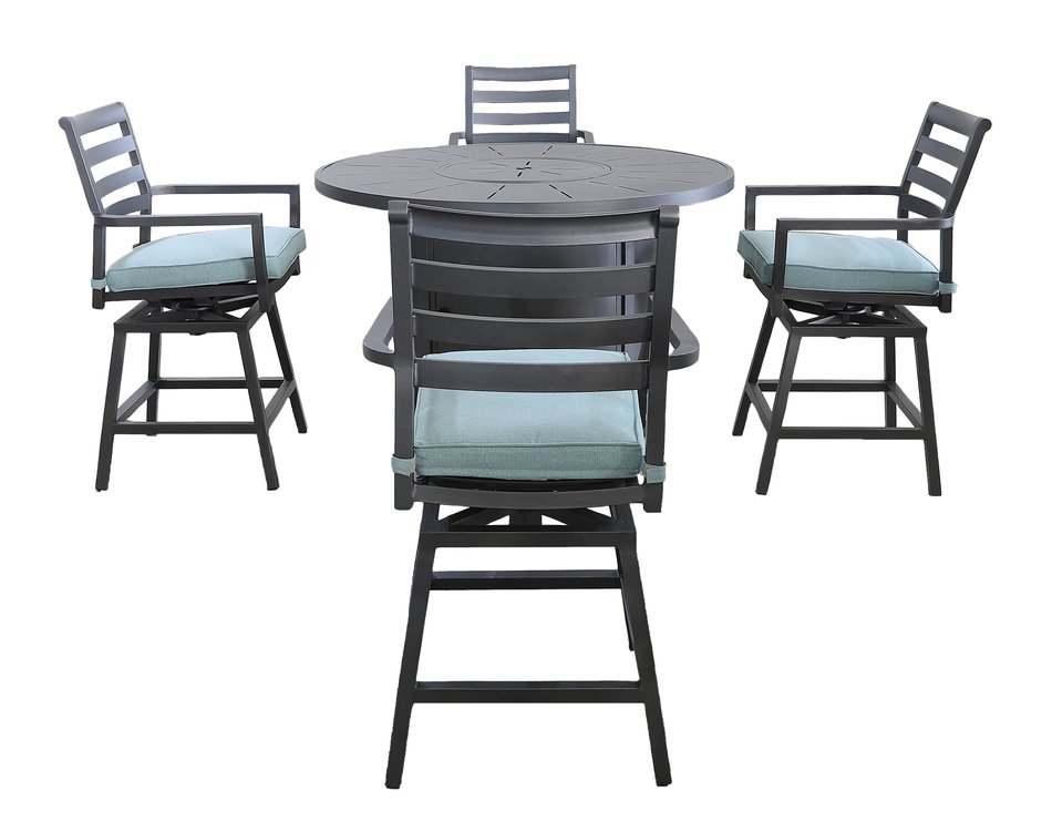 5 Piece Outdoor Fire Pit Set
