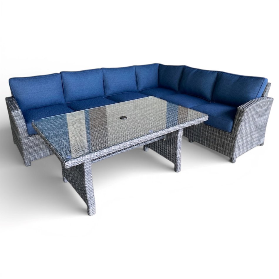 5 Piece Outdoor Banquette