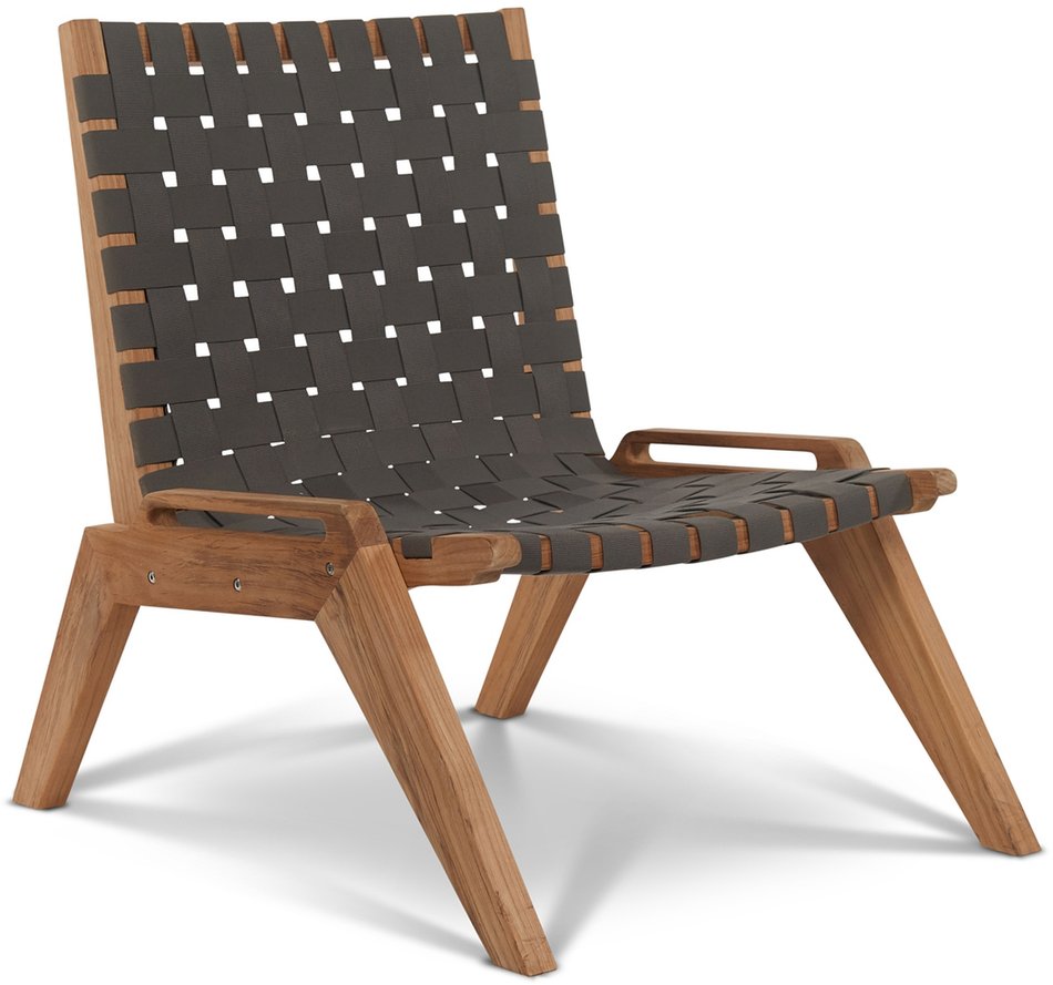 Outdoor Teak Woven chair