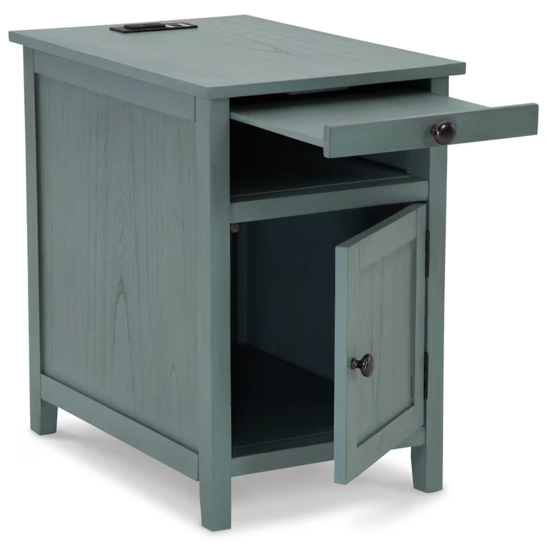 Side table with power Side table with power